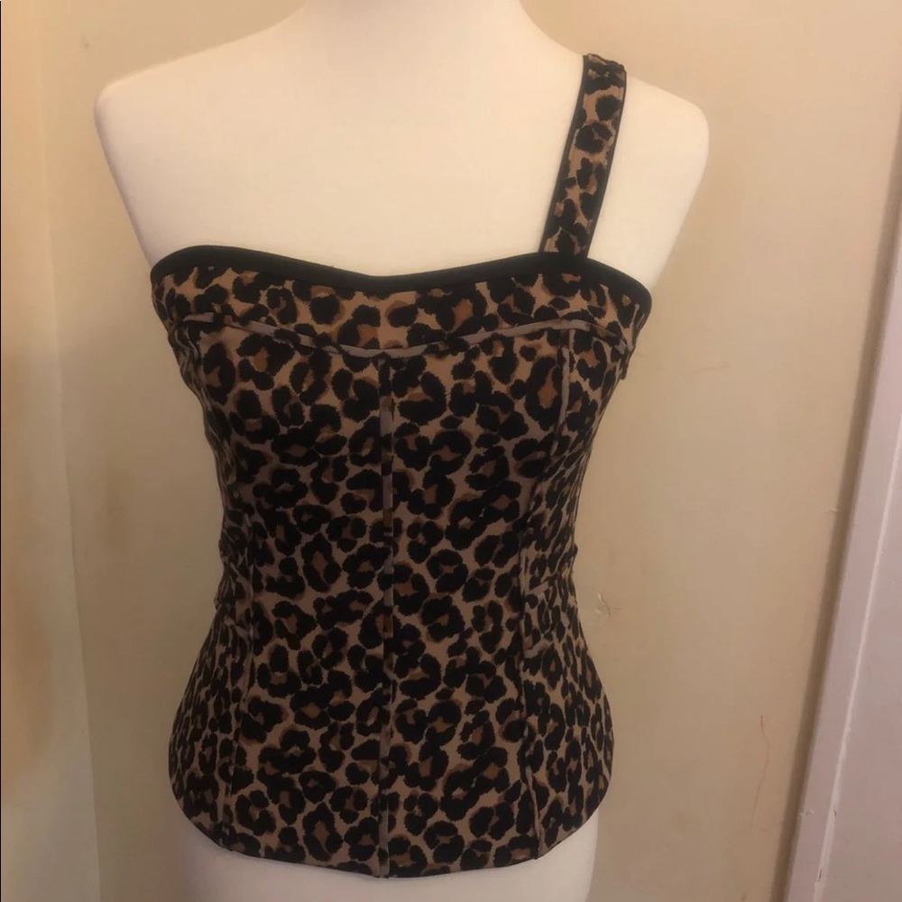 White House Black Market corset like top 4 - Picture 4 of 8